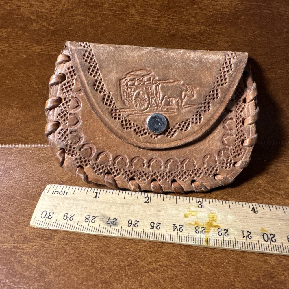 Small leather coin pouch hand Tool In Costa Rica - Picture 2 of 6